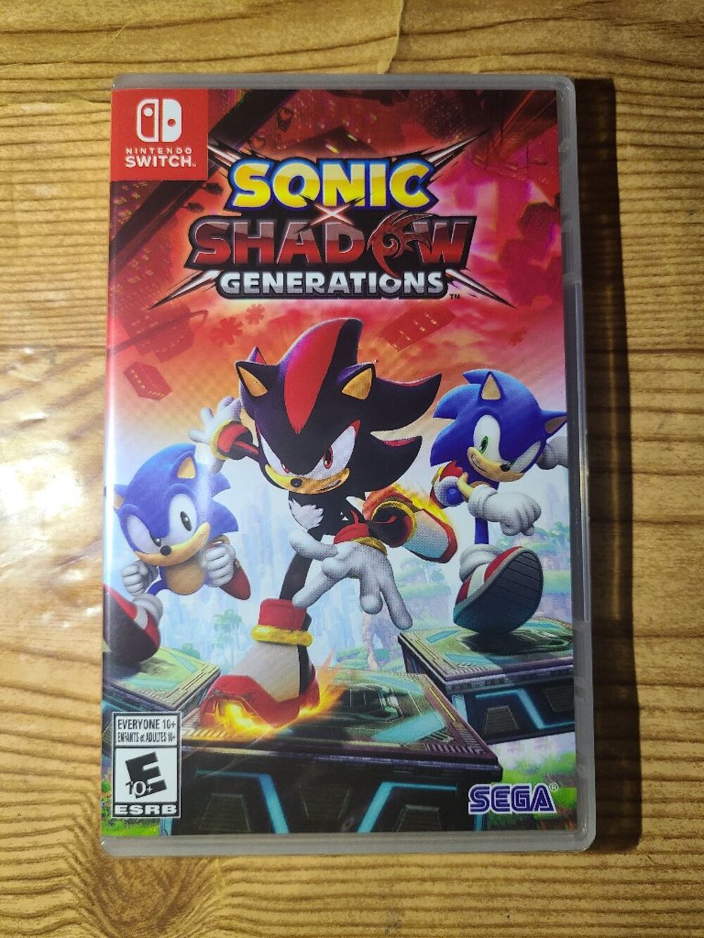 Sonic Shadow Generations Nintendo  Switch Game (NEW)